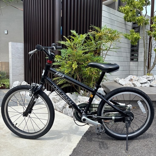 取引成立しました。ありがとうございました。LOUIS GARNEAU 18インチ 子供用自転車 ブラック ルイガノ