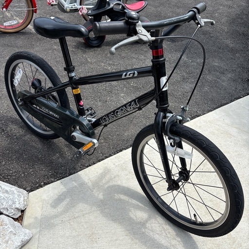 取引成立しました。ありがとうございました。LOUIS GARNEAU 18インチ 子供用自転車 ブラック ルイガノ
