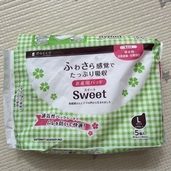 お産用パット　Lサイズ　2枚