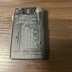 ソニー小型ラジオの画像