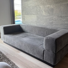 【最終価格】Francfranc ジョルノ ソファ 3S ダークグレー Francfranc(フランフラン) ジョルノ ソファ 3S ダークグレー