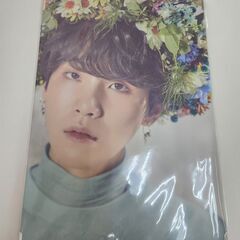 BTS SUGA グッズ 3点セット（D-DAY クリアファイル・クロス・花冠フォト） S_251の画像