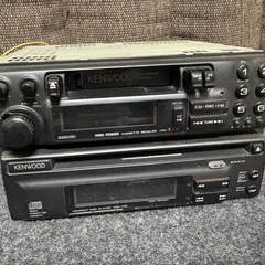  当時物　ケンウッド カセットレシーバー KRC-X500 CD...