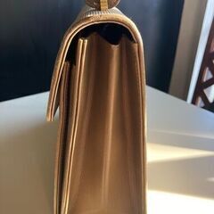 バッグ　ベージュ　フォーマル　合皮　レディースの画像