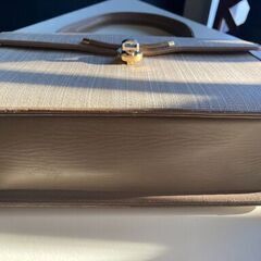 バッグ　ベージュ　フォーマル　合皮　レディースの画像