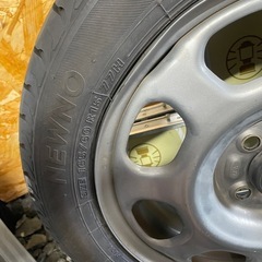 １６５\６０Ｒ15タイヤホイールセット
の画像
