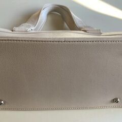 バッグ　白　ハンドバッグ　レディースの画像