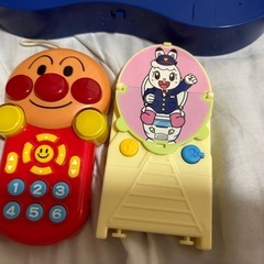 音の鳴るおもちゃ　おままごと　アンパンマンの画像