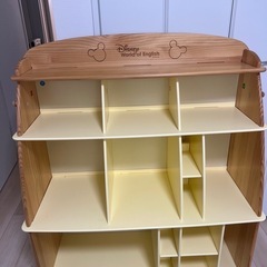ディズニー英語　収納棚