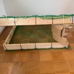 野良猫捕獲器(手作り)の画像