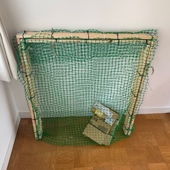 野良猫捕獲器(手作り)の画像