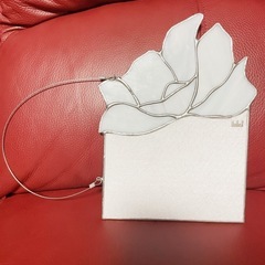 ステンドグラスミラー作家物一点物の画像