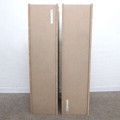 新札幌 / NITORI ニトリ 連結できるNカラボスリム 2個セット 幅22.4×奥行29.8×高さ87.8cm カラーボックス 収納棚 / No.3429の画像