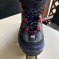 K2　インラインローラースケート25㎝　プロテクターセット　膝パッド 肘パッド 手首ガードの画像