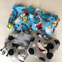 最終お値下げ😊 子供用☆フリースパジャマ2着セット