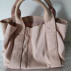 キャンバス トートバッグ ミニトートバッグ スモーキーピンクの画像