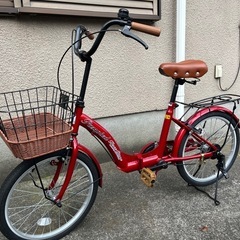 折り畳み自転車　大人用の画像