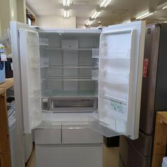 Panasonic 500L 5ドア冷蔵庫 大型冷蔵庫 NR-F504HPX-W 2019年製 動作確認済み【こちらは店舗です。浜村鹿野温泉ICから3分 買取本舗 宮本リサイクル 営業時間9～19時 定休日水曜のみ←連絡できませんm(_ _)m】の画像