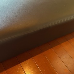 最終値下げ【美品】 ベンチタイプロングソファの画像