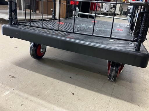 I2507-023 折りたたみ式カート台車 フェンス付き 新品未使用　