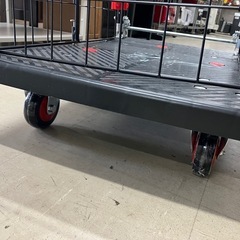 I2507-023 折りたたみ式カート台車 フェンス付き 新品未使用　の画像
