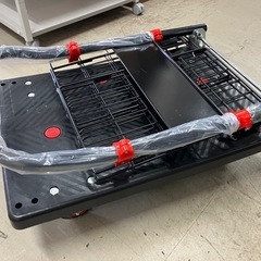 I2507-023 折りたたみ式カート台車 フェンス付き 新品未使用　の画像