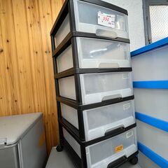　【リサイクルショップどりーむ鹿大前店】　NO　2224　5段収納　衣類収納　用途色々　便利品　お買い得の画像
