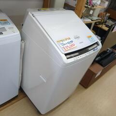 日立 全自動洗濯乾燥機 BD-DV90BE5 スリム設計 2017年製 動作確認済み【こちらは店舗です。浜村鹿野温泉ICから3分 買取本舗 宮本リサイクル 営業時間9～19時 定休日水曜のみ←連絡できませんm(_ _)m】の画像