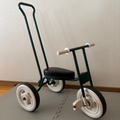 ❣️無印良品　三輪車　グリーンの画像