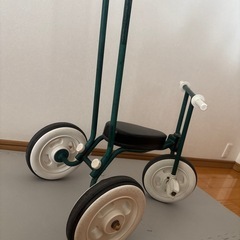 ❣️無印良品　三輪車　グリーンの画像
