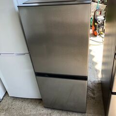 福岡市内配送設置無料 2022年式 140L 霜取り不要 2ドア冷蔵庫BK(