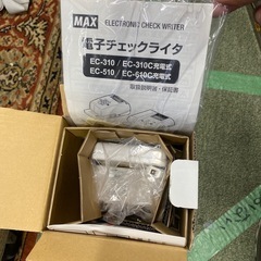 値下げしました　電子チェックライタ　未使用品の画像