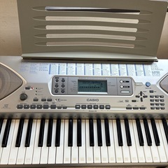【動作OK‼️】CASIO   電子ピアノ　CTK-691   スタンド付きの画像