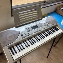 【動作OK‼️】CASIO   電子ピアノ　CTK-691   スタンド付きの画像