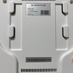 決まりました！
CDプレイヤーの画像