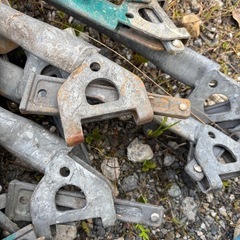 23本セット 中古 信和Bタイプ・1800筋交・ブレス一側足場/クサビ式足場の画像