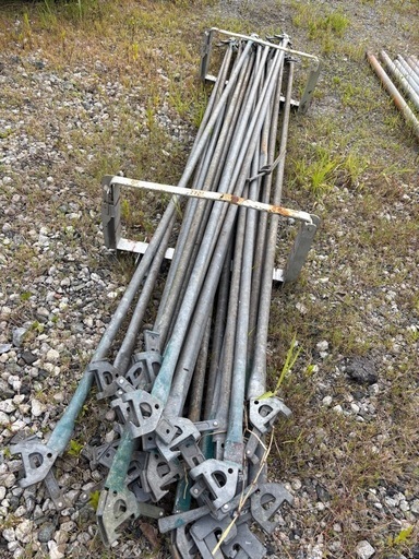 23本セット 中古 信和Bタイプ・1800筋交・ブレス一側足場/クサビ式足場