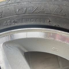 スズキ純正　タイヤホイールセット　14×4.5j 　165/55R14の画像