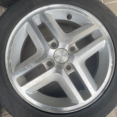 スズキ純正　タイヤホイールセット　14×4.5j 　165/55R14の画像