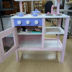 おままごとキッチン お子様玩具 女の子にオススメ 【こちらは店舗です。浜村鹿野温泉ICから3分 買取本舗 宮本リサイクル 営業時間9～19時 定休日水曜のみ←連絡できませんm(_ _)m】の画像