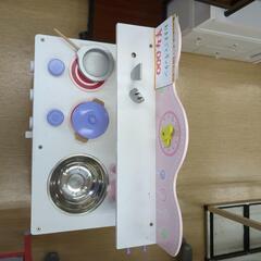 おままごとキッチン お子様玩具 女の子にオススメ 【こちらは店舗です。浜村鹿野温泉ICから3分 買取本舗 宮本リサイクル 営業時間9～19時 定休日水曜のみ←連絡できませんm(_ _)m】の画像