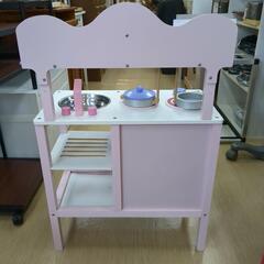 おままごとキッチン お子様玩具 女の子にオススメ 【こちらは店舗です。浜村鹿野温泉ICから3分 買取本舗 宮本リサイクル 営業時間9～19時 定休日水曜のみ←連絡できませんm(_ _)m】の画像