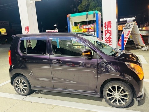 スズキワゴンR‼️アイドルストップ‼️長い車検付き‼️ナビ付き