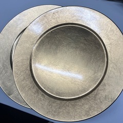 ラックヌーボーのチャージャープレート　ゴールド