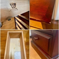 旭川家具 NEW北海 ミニチェストの画像