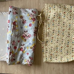 お昼寝用布団　保育園　敷布団　カバー　バッグセットの画像