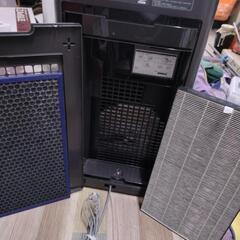 シャープ 加湿空気清浄機 KI-GS50-H 2019年製 グレー系の画像