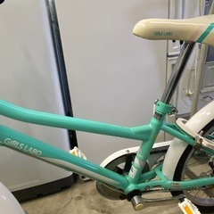 ◎ 自転車　GIRLS LABO 20インチ 6段変速　ミントグリーンの画像