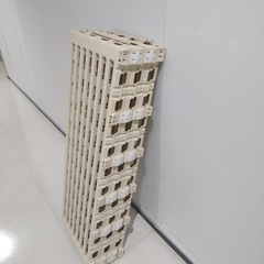 樹脂すのこベッド【町田市再生家具】　0701 Aの画像