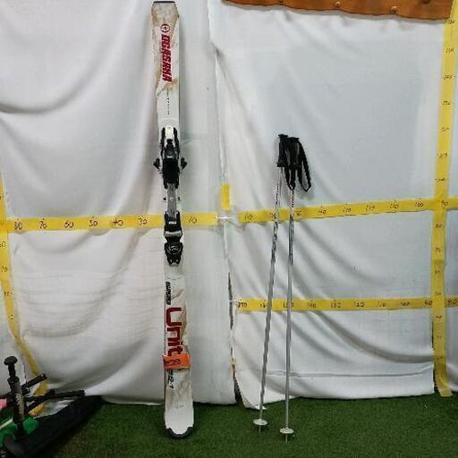 0701-350 スキー板＆ストック　セット